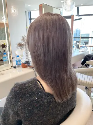 ミディアム 💘MICOTO藤沢 髪質改善ブリーチ💘のヘアスタイル