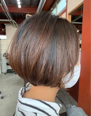 ショート 福地 礼奈のヘアスタイル