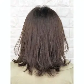 ミディアム カラー KIZU 髪質改善 オカルト怪談のヘアスタイル