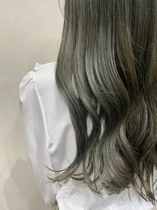 ロング カラー N°+aero 😊れいか😊のヘアスタイル