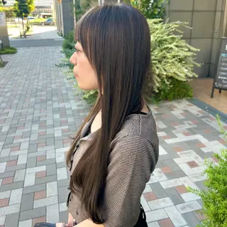 ロング 栄 こずえのヘアスタイル
