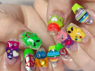 ネイル Nail Atelier IamI所属・アイアムアイ 大村磨衣のネイルデザイン