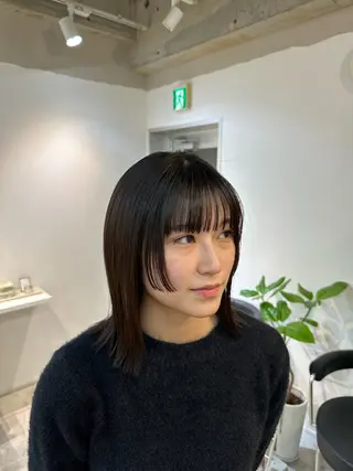 ミディアム fit /Rihoのヘアスタイル