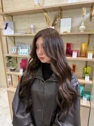 ロング カラー Zina 熊本店 ワンホン/Juranのヘアスタイル