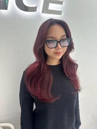 ロング カラー 🎀愛されgirly ヘア🫧Ayakaのヘアスタイル