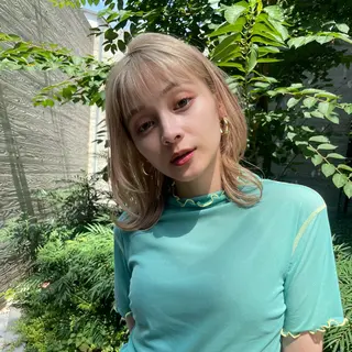 カラー ♥️レイヤー/ボブ ♥️minamiのヘアスタイル