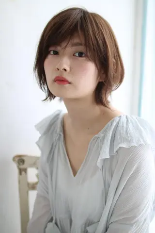 ショート 髪質改善/縮毛矯正 🎀小林 唯 🎀のヘアスタイル