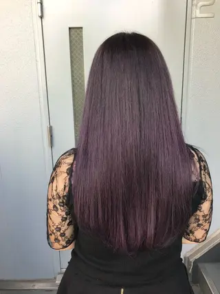 セミロング カラー hair living Liko池袋東口店【ヘアーリビング　リコ】所属・🌱透明感カラー☘️ TOYO🌱のヘアスタイル