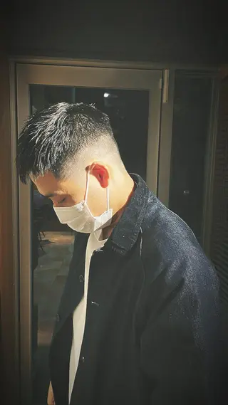 ショート メンズ BASUKIA 西宮 甲子園口所属・𝙢𝙚𝙣'𝙨 𝙝𝙖𝙞𝙧高津のヘアスタイル