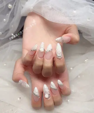 ネイル ラベンダー💖日暮里 ルル💖ネイルのネイルデザイン