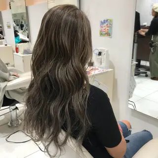 ロング カラー ケンジアネッタ Men'sのヘアスタイル