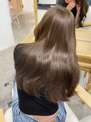 ロング カラー 小林 拓真のヘアスタイル