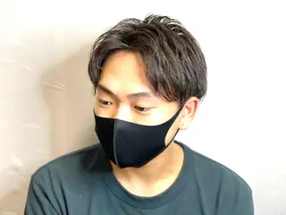 ミディアム メンズ HIRO GINZA 池袋東口店所属・林田 龍明のヘアスタイル