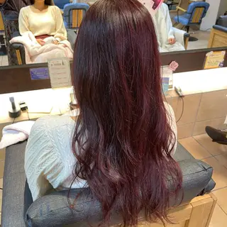 ロング カラー AMANE🌼 ハヤシサオリのヘアスタイル