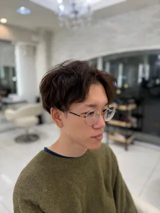 ショート カラー メンズ 🔥men's特化 🔥三上 拓真のヘアスタイル