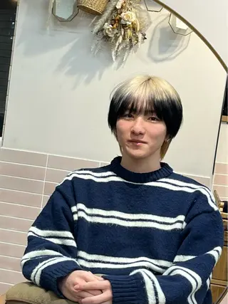 ショート カラー 🎀みさき🎀 韓国レイヤー ボブ♡のヘアスタイル