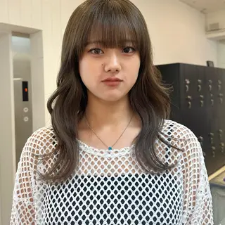 ロング カラー Haruka 🌸暖色カラーのヘアスタイル