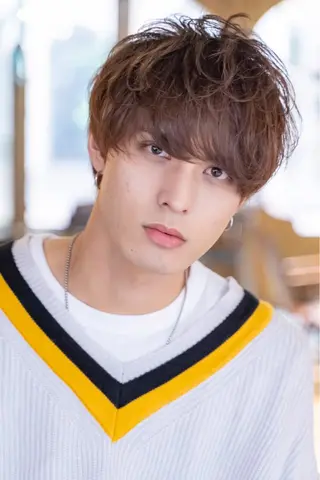 パーマ メンズ グレージュカラー🤎 mai🤎のヘアスタイル