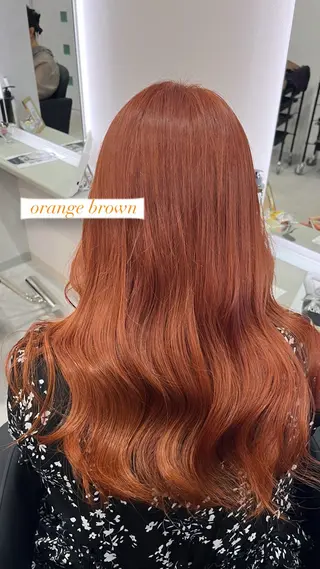 セミロング 🎀柔らか暖色カラ ー💕sayakaのヘアスタイル