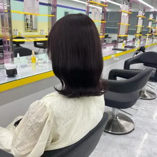 セミロング カラー パーマ ヘアアレンジ メンズ キッズ ネイル マツエク・マツパ アイブロウ Lumo所属・💖横浜ブリーチなし 💖MIHOのヘアスタイル
