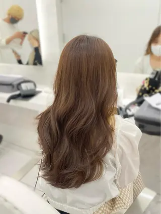 ロング カラー 透明感カラー💗 ERINA🐰🎀のヘアスタイル