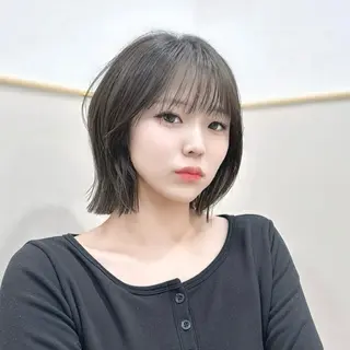 ショート 韓国顔まわり/前髪 /レイヤー/いつきのヘアスタイル
