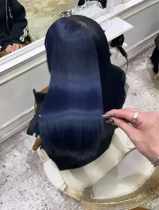 セミロング カラー 🫧透明感カラー/ ベージュ竹村柾則のヘアスタイル