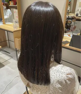 セミロング 高木 櫻のヘアスタイル