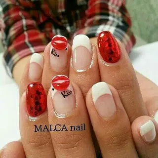 ネイル キッズ パーマ ヘアアレンジ ロング マツエク・マツパ MALCAnail(マルカネイル)所属・荒木 莉奈のネイルデザイン