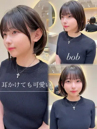 ショート カラー レイヤー✨縮毛矯正 川村利幸のヘアスタイル