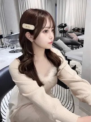 ロング 韓国ヘア×艶髪🎀 池袋/Rina🩶のヘアスタイル