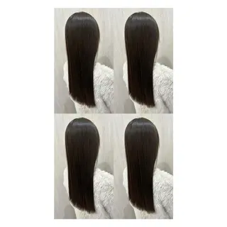 ロング カラー 髪質改善/縮毛矯正/ 韓国ヘア/店長敦士のヘアスタイル