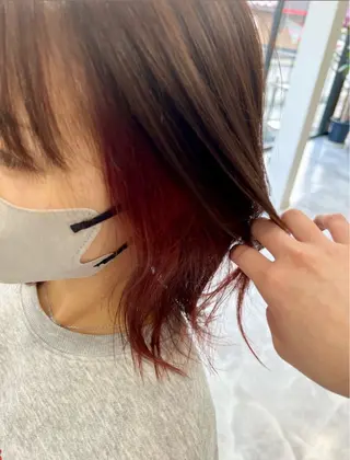 ミディアム 透明感/レイヤー💎 髪質改善/希美のヘアスタイル