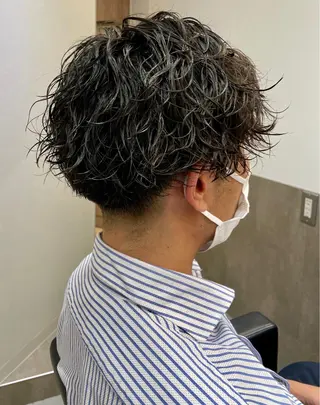 メンズ 福永速人 /メンズパーマのヘアスタイル