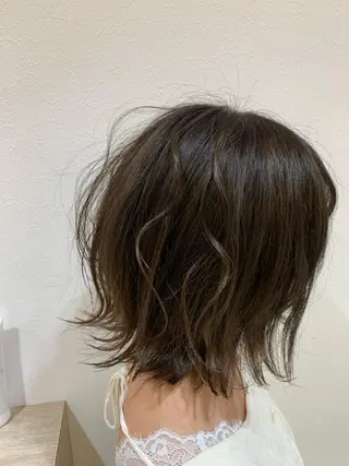 ミディアム カラー 工藤 勇樹のヘアスタイル