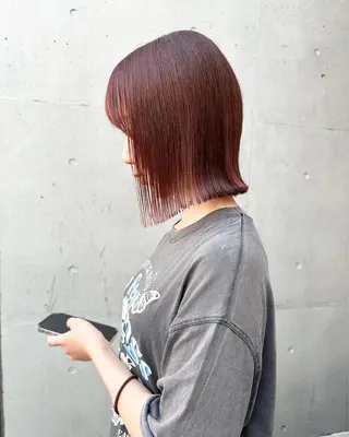 ミディアム 透明感カラー🥣 大平優香のヘアスタイル