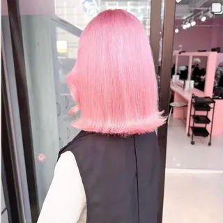 ミディアム ❄️💛エクステ ブリーチ❄️yukiのヘアスタイル