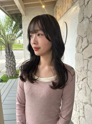 ロング 🌈トップデザイナー 金沢駅近nanamiのヘアスタイル
