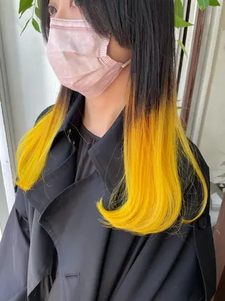 ロング カラー 【店長】インナー指名 No.1戸塚優思のヘアスタイル