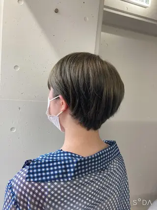 ショート カラー ミルミー美容室所属・🦄💒💓齎藤 七海子🦄💒💓のマツエク・マツパデザイン