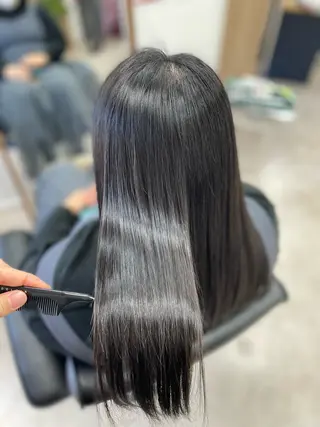 ロング 髪のお手入れ REMENTEのヘアスタイル