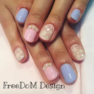 ネイル ＦreeDoＭ   Design所属・W KUMIのネイルデザイン