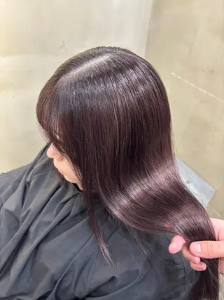 セミロング カラー VOYAGE所属・中園 康のヘアスタイル