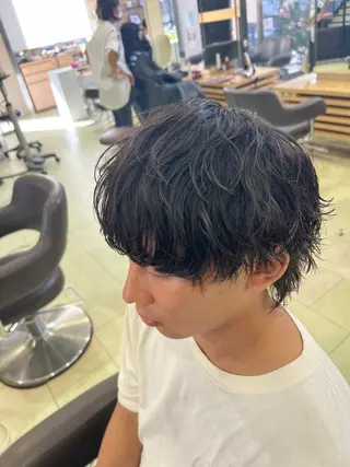 パーマ メンズ メンズカット/柏/韓 国/メンズパーマ航太のヘアスタイル