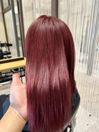 カラー 永谷 嵐士のヘアスタイル