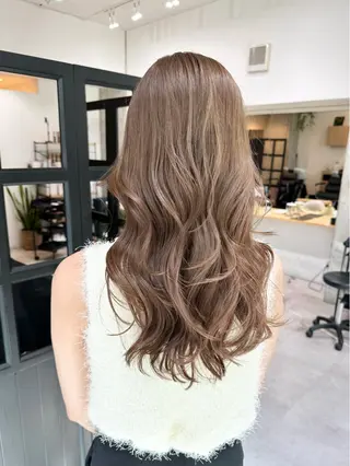 セミロング ✨透明感カラー 恵比寿HAYATO✨のヘアスタイル