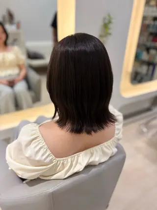 ミディアム カラーモデル募集/ 平尾ひよりのヘアスタイル
