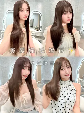 ロング 大宮🤍髪質改善 韓国ヘア🪽なるのヘアスタイル