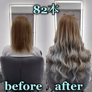 ロング シールエクステAOI 🫧🩵NEOBOXのヘアスタイル