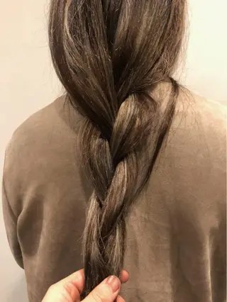 ロング カラー ケアブリーチ/ボブ/ honoのヘアスタイル